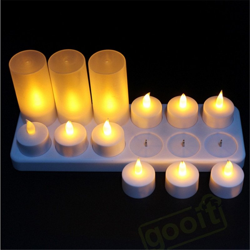 cancoot's tweet photo. Yellow Flicker Led Candles Rechargeable Tea lights Tag a friend who would l ... https://t.co/VRxQ4A96TD https://t.co/JsVGGSg3qN