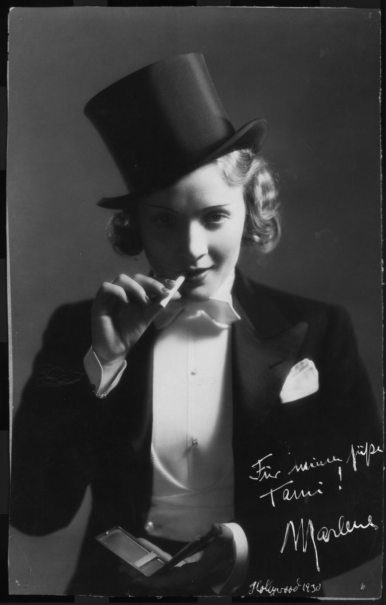 Marlene Dietrich #DressedfortheImage curator Kate C. Lemay shares her 5 favourites shots from the phenomenal @NPG show theculturista.tv/home-1/marlene… 📸 Eugene Robert Richee, Deutsche Kinemathek Marlene Dietrich Collection Berlin @KCLemay