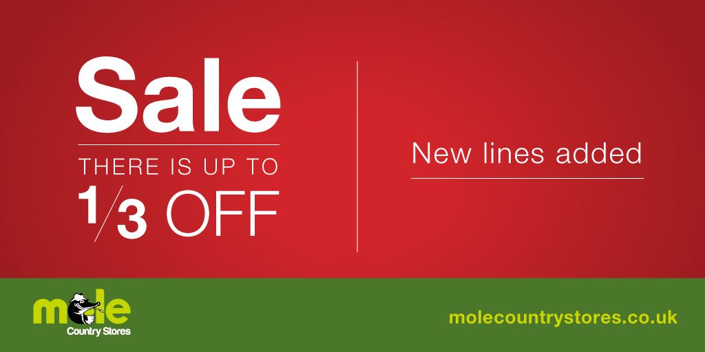 Mole Country Stores on Twitter "Our Winter Sale has grown! Find your