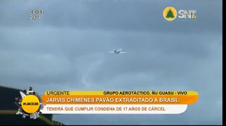 sntparaguay's tweet photo. El Embraer ERJ 145 de la Policía Federal Brasilera,esta siendo escoltado por la Fuerza Aérea Paraguaya hasta abandonar Espacio Aéreo Paraguayo.
#LMCD28 #SNTHD #LmcdSNT https://t.co/30GJeeSb2v