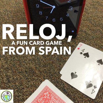MundodePepita's tweet photo. I love this game, and apparently a lot of you readers did, too! How to play Reloj, a card game from Spain, comes in as our 3rd most popular blogpost of 2017-read it here: https://t.co/jzJbSVGmG2 #fles #langchat #charlaele1 https://t.co/XiFWEaWAf7