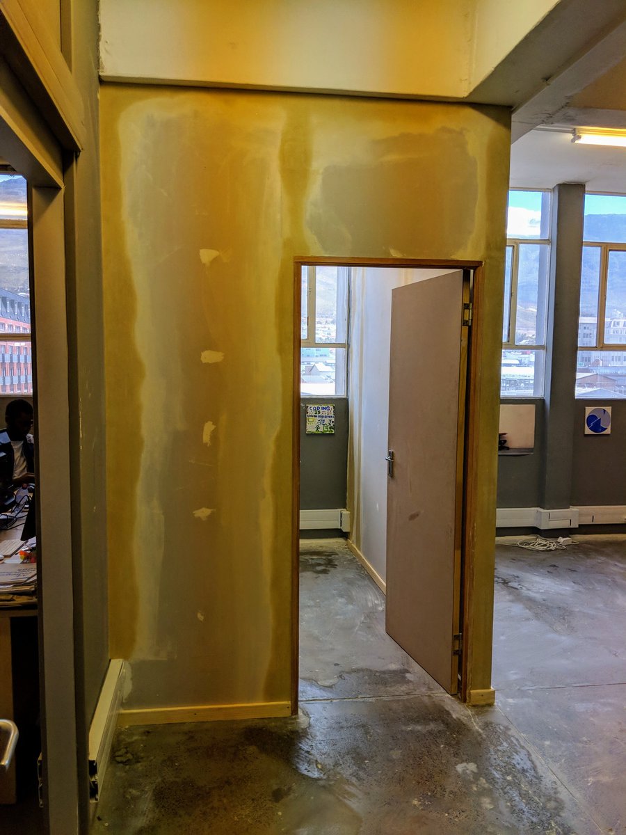 codecollectivec's tweet image. Building a focus room / private meeting space. Another office experiment at Code Collective. #agileoffice