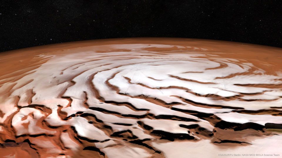 PATTERNITWEET's tweet photo. MARTIAN SPIRAL
At the North Pole on Mars, strong winds blow down from above the cap's center and swirl due to the spin of the red planet creating a curious spiral surface. Image @nasa
#spiral #PATTERNITY #pattern @nasa #space #mars #patternexploration #PATTERNITYResearch https://t.co/iJkOOfIVpS