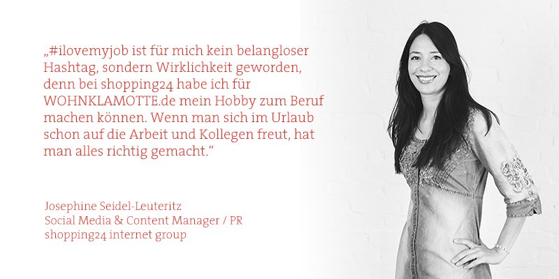 Otto Group #Jahresrückblick17: Wenn das Hobby zum Beruf wird… #ilovemyjob ist für Josephine bei <a href="/shopping24/">online shopping</a> und @WOHNKLAMOTTE Wirklichkeit geworden. Meet the team: wohnklamotte.de/ueber-uns/