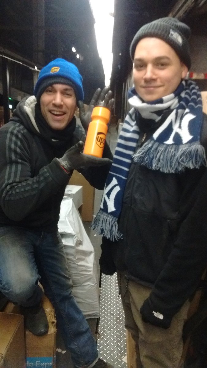 AlanReyes:  Alan Reyes, PT Sup Giovanni Rodriguez and Meadowlands Preload THANK YOU for working hard and safe every day. <a href="/NorthAtlUPSers/">NorthAtlantic UPSers</a> <a href="/UPSers/">UPSers</a>