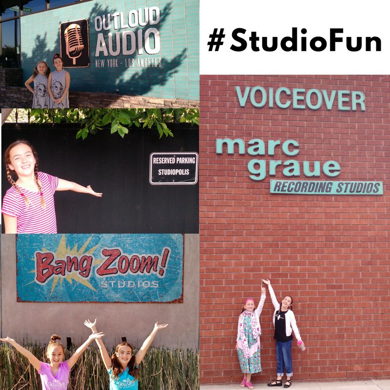 GlowGirlsVO's tweet photo. #ThursdayThoughts ~ thinking about the fantastic studios #GlowGirls got to record with in 2017! #LaLaLand #Voiceover #VOSisters #Animation π€Thank you @marcgraue @BangZoom #Studiopolis #OutloudAudio π https://t.co/oXbfZnCa1y