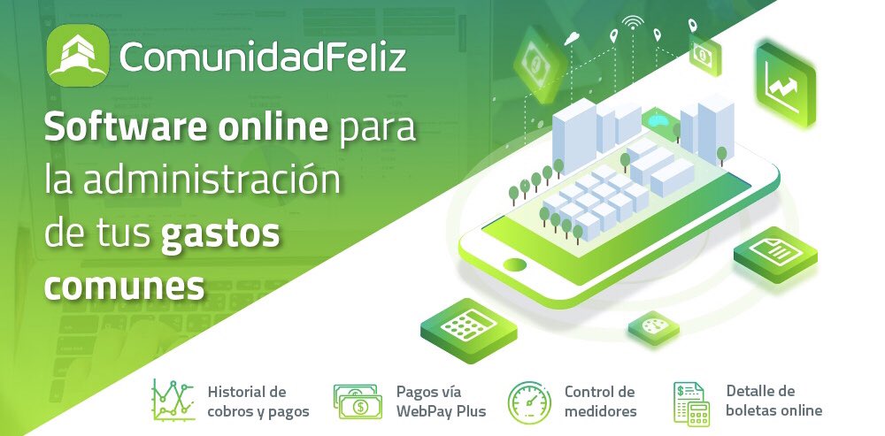 ¿Ya conoces <a href="/ComunidadFeliz/">ComunidadFeliz.com</a>? Descubre el software más moderno para la administración de edificios en home.comunidadfeliz.cl 🏢