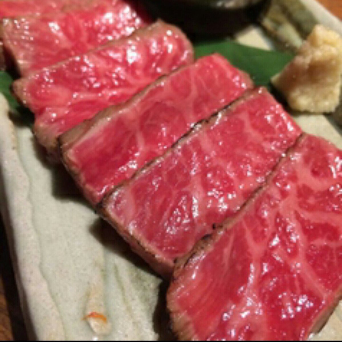 レアステーキ付 名古屋 お肉会 Twitter