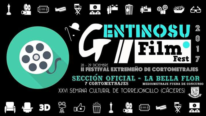 GentinosuFest's tweet photo. #GentinosuFest

📽 II Festival de Cortometrajes Extremeños
🎞 La cólera de Aquiles
🎞 Perfect
🎥 La Bella Flor (Fuera Concurso)
🎞 Duelos
🎞 La Apuesta
🎞 Max Medium
🎞 Limones y Tupés
🎞 Click

📅 28 y 29 de diciembre 2017
📍 Torrejoncillo (Cáceres)
🎭 Organiza: @AsCulturalTorre https://t.co/xZRDRMbGUl