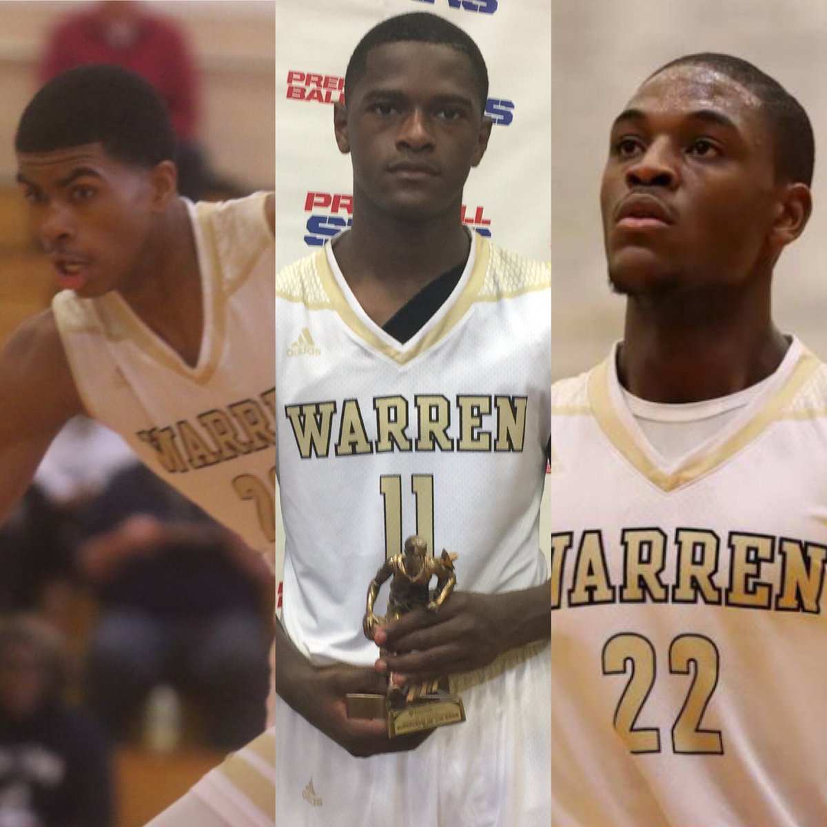 WarriorNation_1's tweet photo. The Warriors were led this afternoon by @kobe23buckets (16pts, 7reb) @j_bingham11 (13pts, 6reb) & @TheRealDBell_ (12pts, 7stl, 4reb). The Warriors advance & will play host Noblesville for the championship tonight, 8pm. https://t.co/jRRYtrEGMq