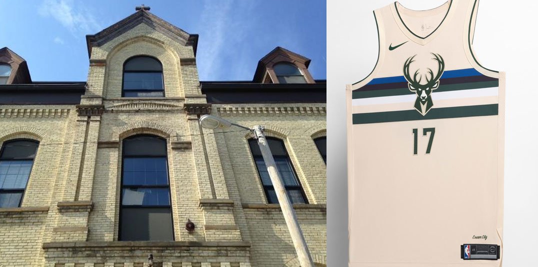 Bucks unveil new 'Cream City' uniforms inspired by Milwaukee bricks 