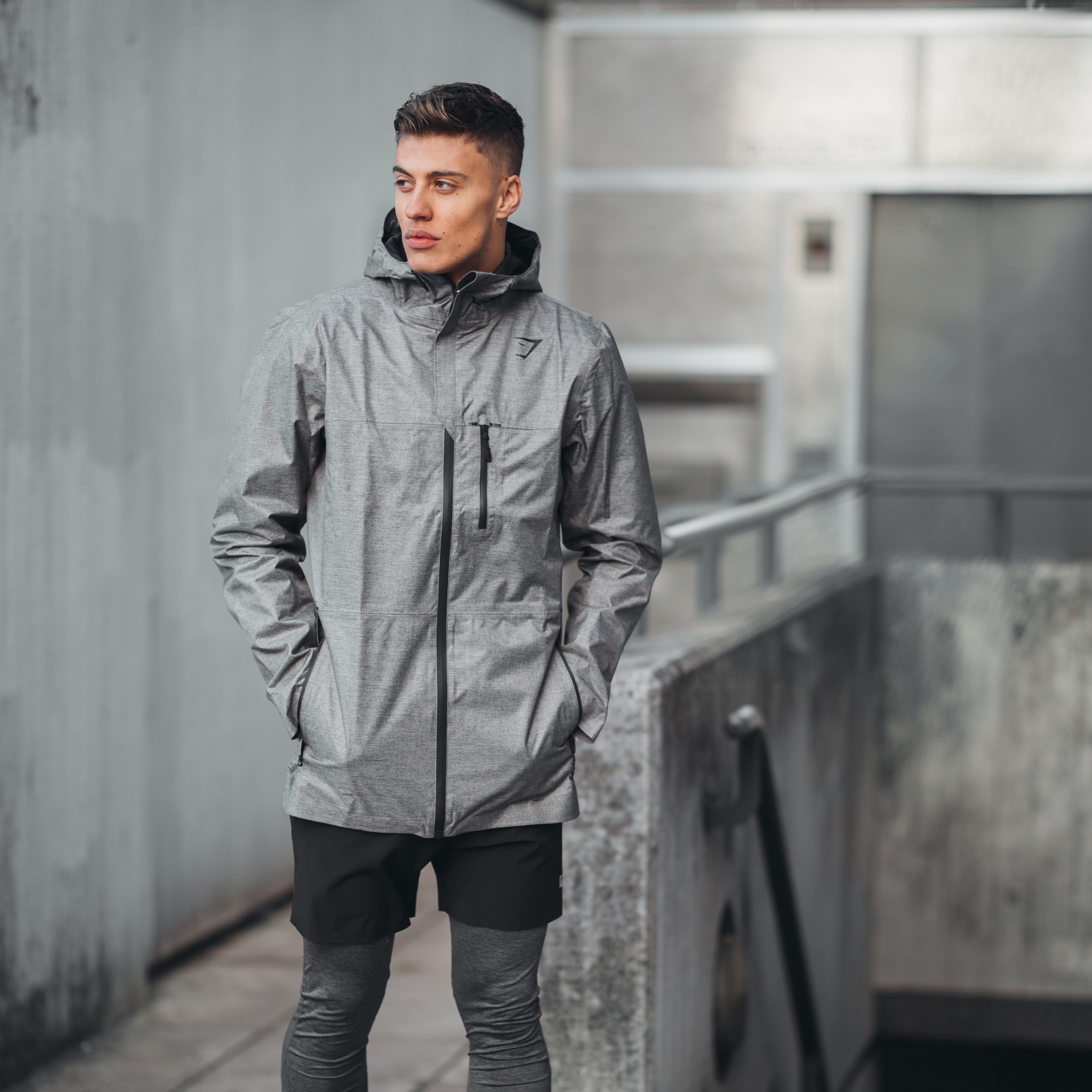 Gymshark rain hotsell jacket