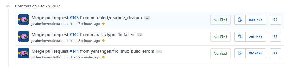 XLEK_'s tweet photo. @justinvendetta was just seen in the @vergecurrency @github making some updates! @XVGWhale @davidgokhshtein #XVG $XVG #VergeFam #Verge #WeAreVerge #BTC #CRYPTO #Verge #XVGFam #WraithProtocol #cryptocurrency @binance_2017 @VergeLife  RETWEET &amp; LIKE THIS! GET THE WORD AROUND #HODL https://t.co/b12d3XX8KG