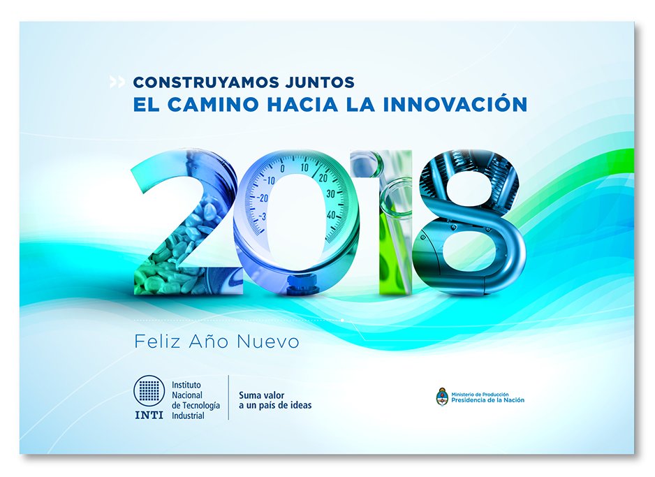 INTI_Tandil's tweet photo. Nuestros mejores deseos para el año que comienza... Esperamos que terminen bien el 2017 y que el 2018 sea mucho mejor. Feliz año! https://t.co/Yh6Zpg030D