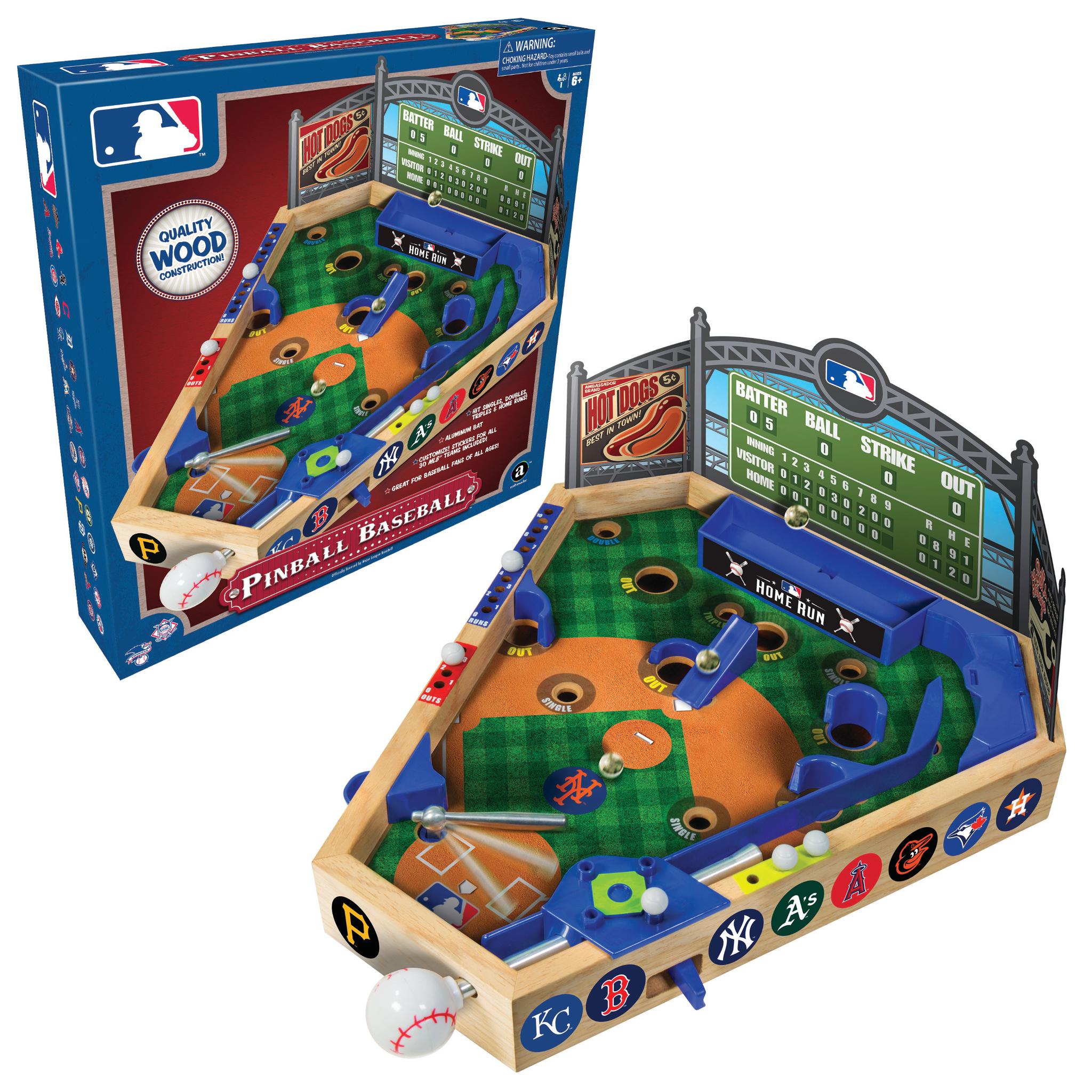 MLB Wooden Pinball Baseball