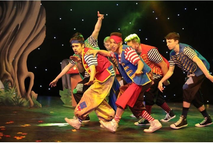 Only half way through our run @PantoMaidstone seriously loving performing with everyone come down and check it out we're hear til 6th Jan!!