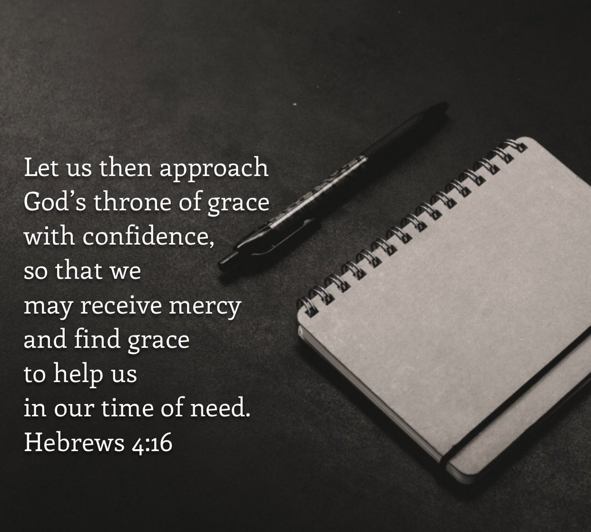 pastoreid's tweet image. Be confident. God hears you. #hebrews4v16