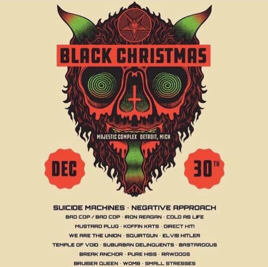 PureHiss's tweet photo. Last show of 2017 // Saturday in Detroit // Be sure to get there early 🖤😼 https://t.co/Xdp6a1MeP9