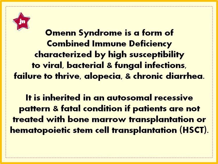 Info4PI's tweet photo. Stay Informed about Omenn Syndrome and other PI’s.
#JMF #info4pi #PrimaryImmunodeficiency #OmennSyndrome https://t.co/BqUztF37Mk