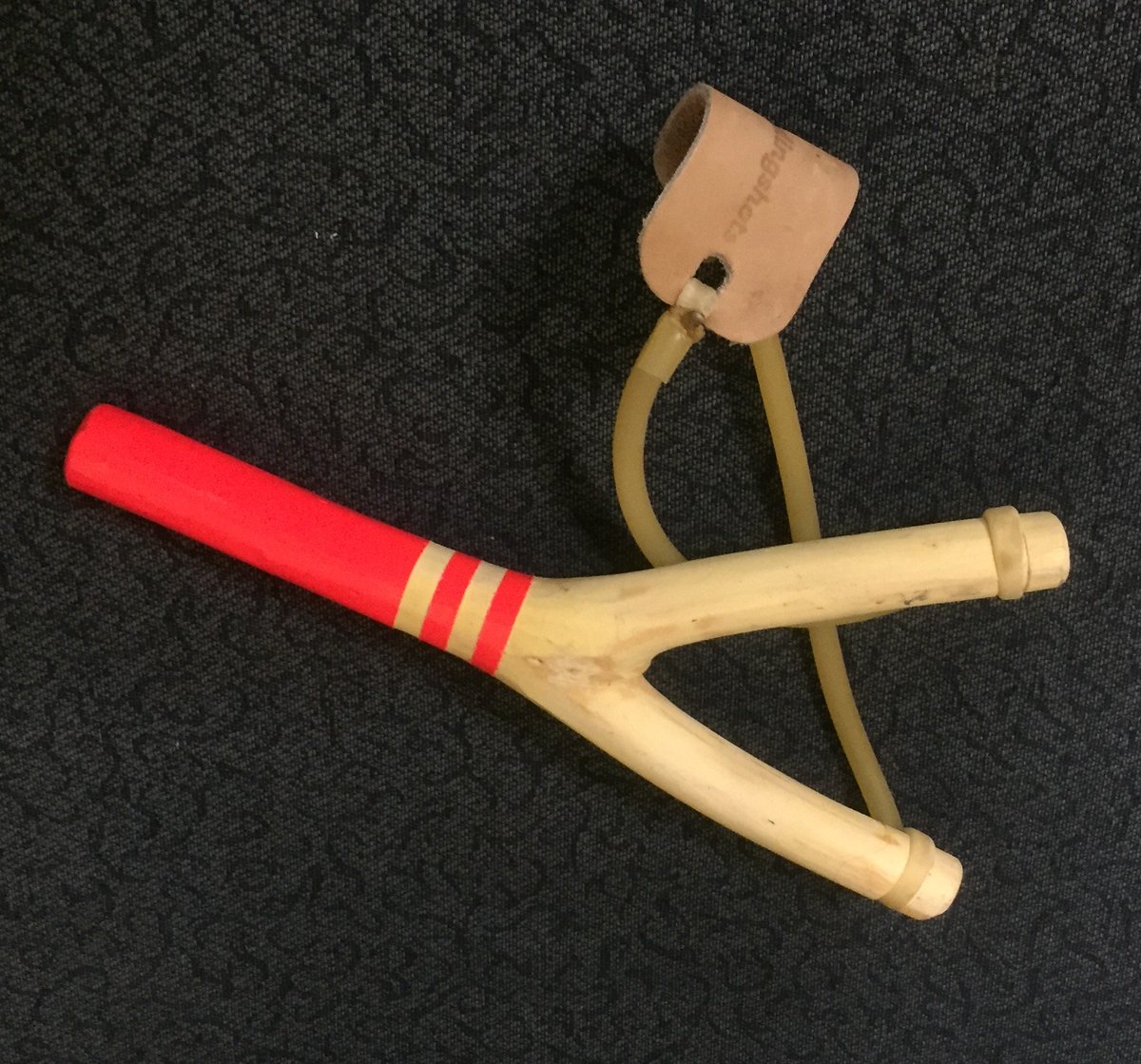 TSA_Northeast's tweet photo. .@TSA web site, https://t.co/ASYO0mLUS7, has a handy feature in the upper right corner of the homepage. Click on “Can I bring?” &amp; it takes you to a page to find out if an item can be packed in a checked or carry-on bag. This sling shot showed up at @LGAairport. #ProhibitedItem https://t.co/FfzO57Mpog
