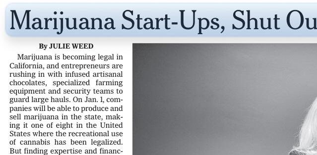 Romenesko On Twitter Also Noted Julie Weed S Byline On A