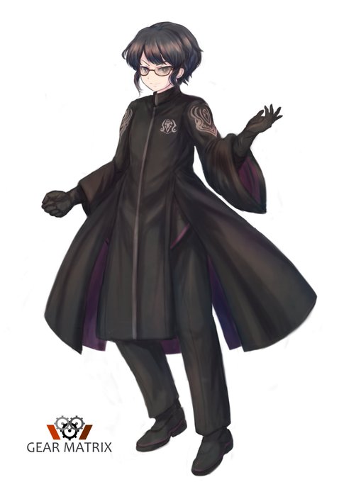 ②ヴィルヘルム・フェッセルブルク(ぴくろぼHS)
イングリットの設定を掘り下げることによって誕生したGM社。GM社を動かすための社長キャラとしてデザインしました!本来は裏方専門で出番がほとんどないと思われましたが色々な組織を繋ぐある意味今年最も活躍したキャラに…! 