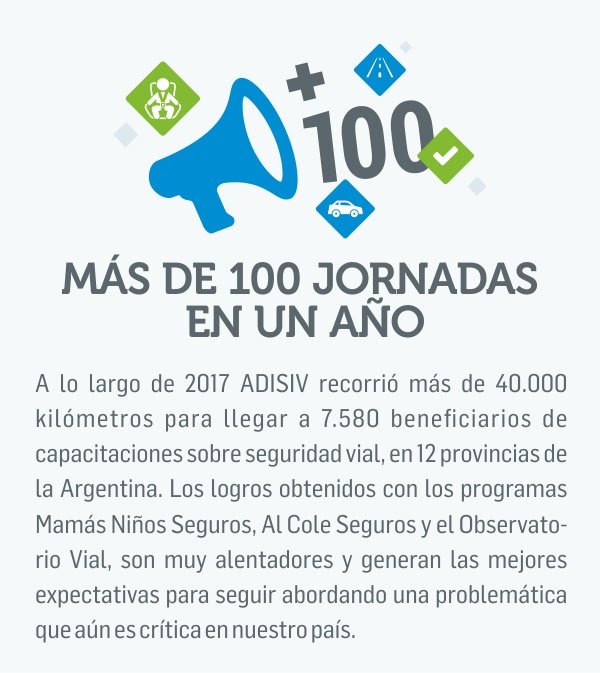 mamaseguras's tweet photo. Los programas desarrollados por #ADISIV se unen bajo el lema “Salvar vidas es una decisión que todos podemos tomar, todos los días” Conocé las actividades que realizamos en 2017 👉 https://t.co/oy8hOoRZqc https://t.co/PdWDn0WxgO