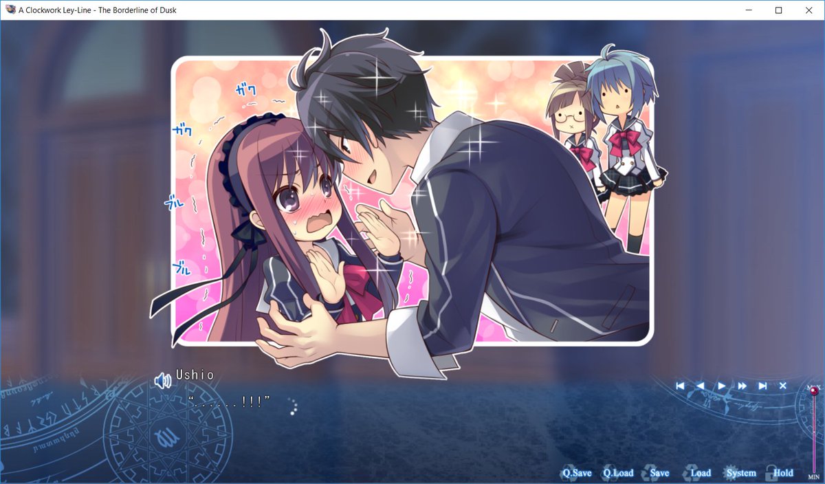 Eroyama91's tweet photo. Flustered Ushio is too cute
#AClockworkLeyLine https://t.co/12nKqzA0MN