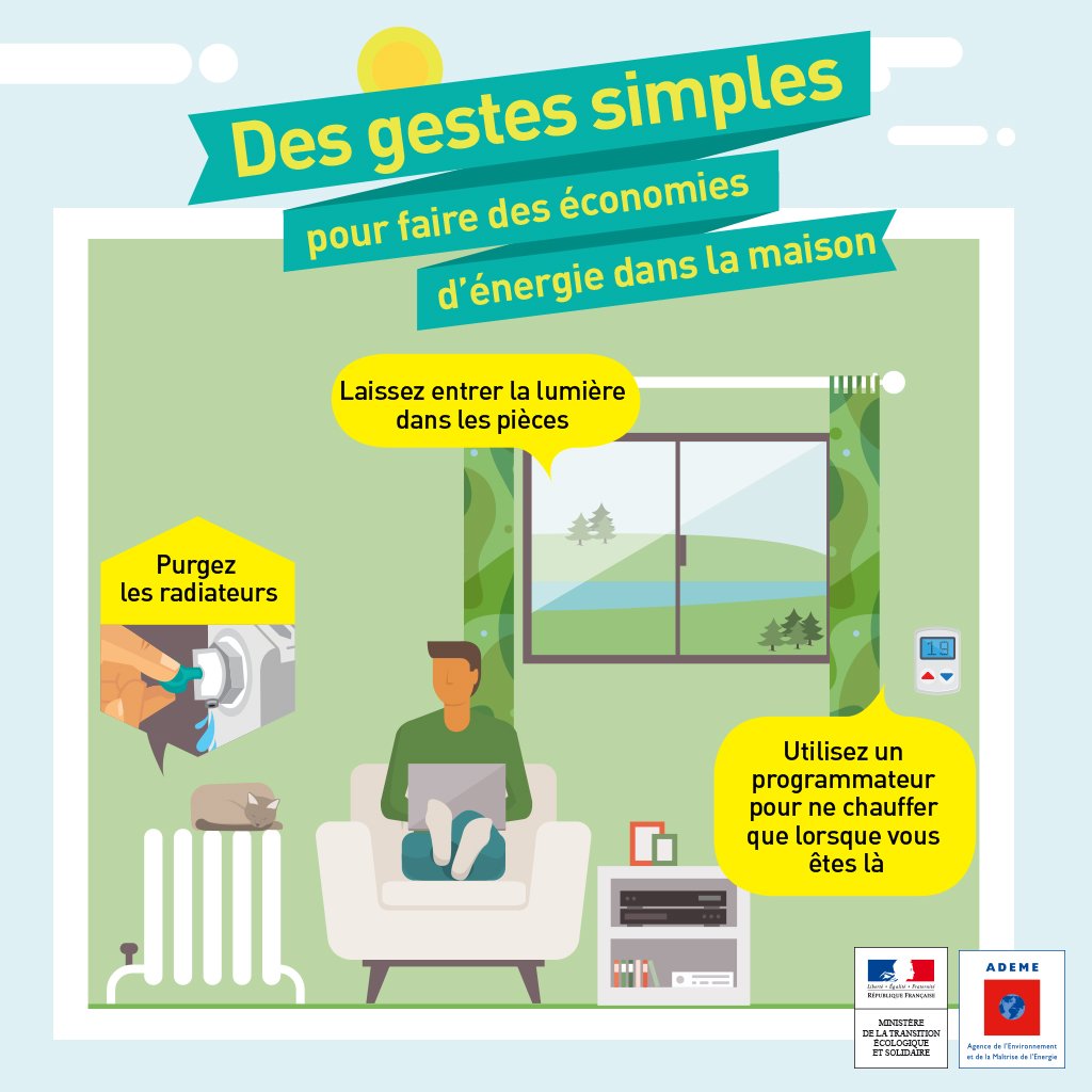 Ecologie_Gouv's tweet photo. 🏡 #En2018JeVoeux des gestes simples pour faire des économies d'énergie dans la maison !
👉 https://t.co/tqiVJnouEP https://t.co/vucs4Jin0Q