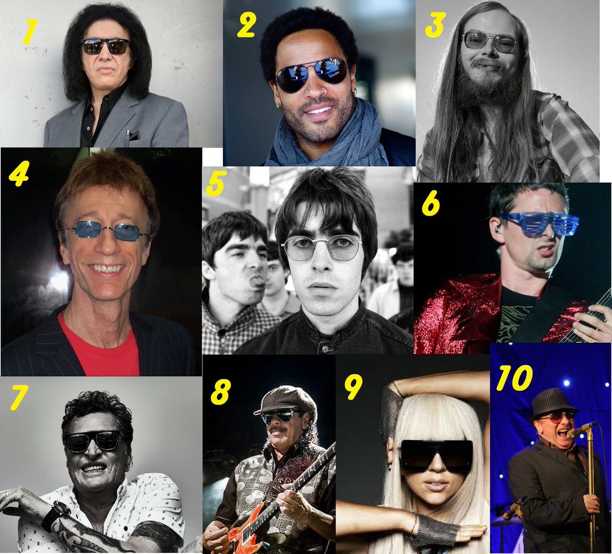 Bram_B_'s tweet photo. Vandaag een vraag ter ere van de lijst der lijsten. Welke bebrilde #Top2000 artiesten zie je hier? #quiz #popquiz https://t.co/PdjWxZluOr