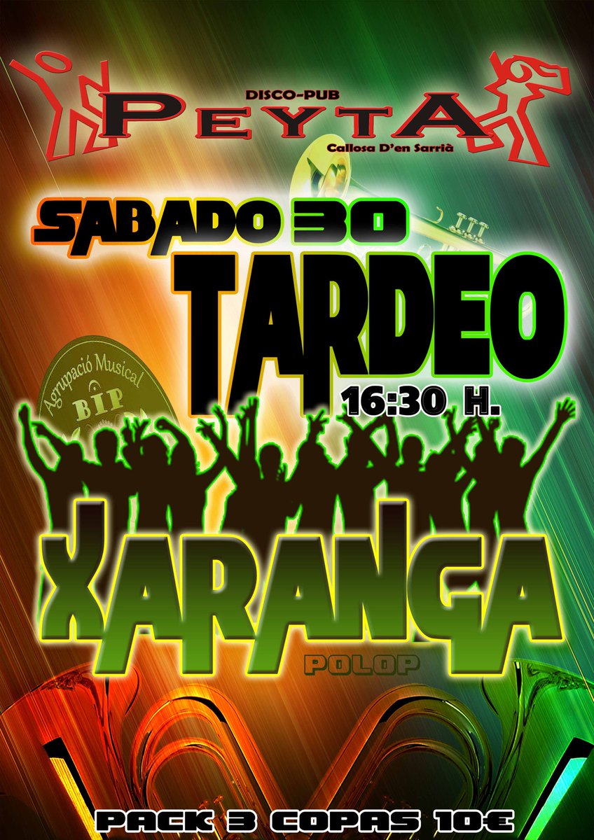 PEYTAPub's tweet photo. No sólo hay villancicos en Navidad!!
 Este sábado ven de #tardeo con nosotros..
 Diviértete 😈 https://t.co/hG6Y29R7eF