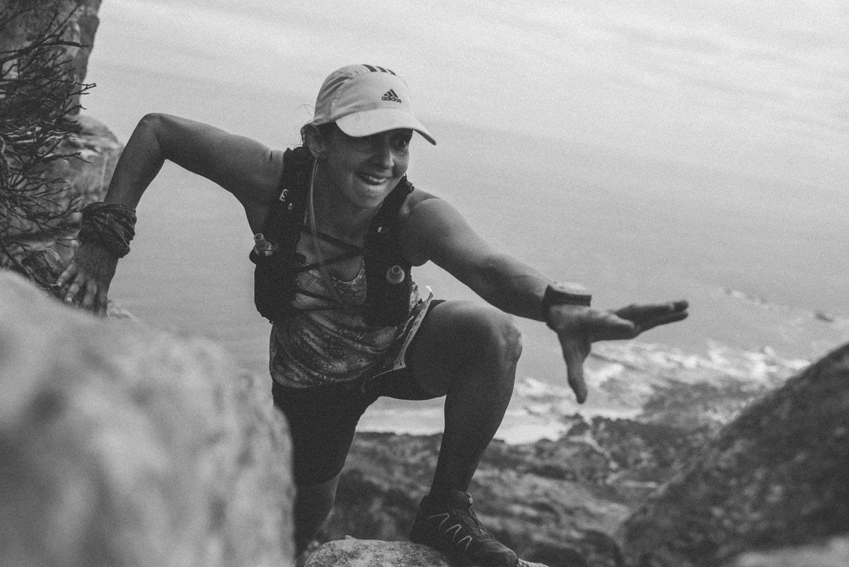 UltratrailCT's tweet photo. When you're one of the last few runners on the mountain, sometimes you find yourself reaching out through moments of complete solitude. In these moments, Backmarkers shine brightest as their undying self-belief wills them through the toughest of times! #myUTCT #BackMarkersProject https://t.co/cvY2LKKqi2