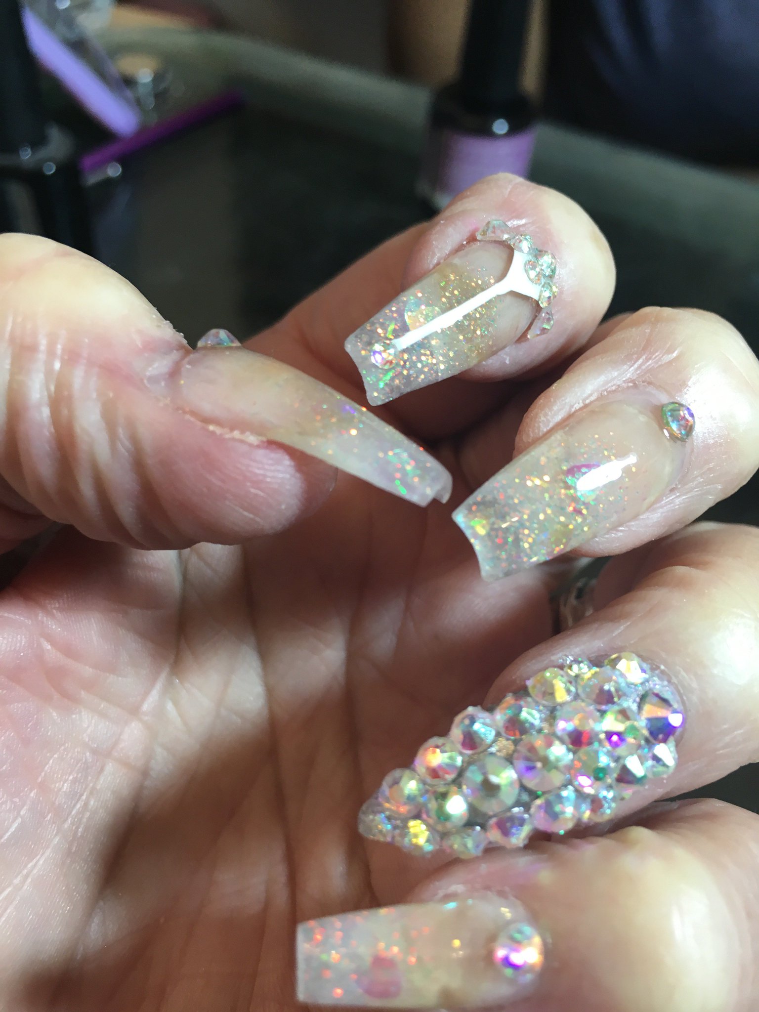 Anneke Van Buren on Twitter "New Year's Eve Nails! Want me to run them