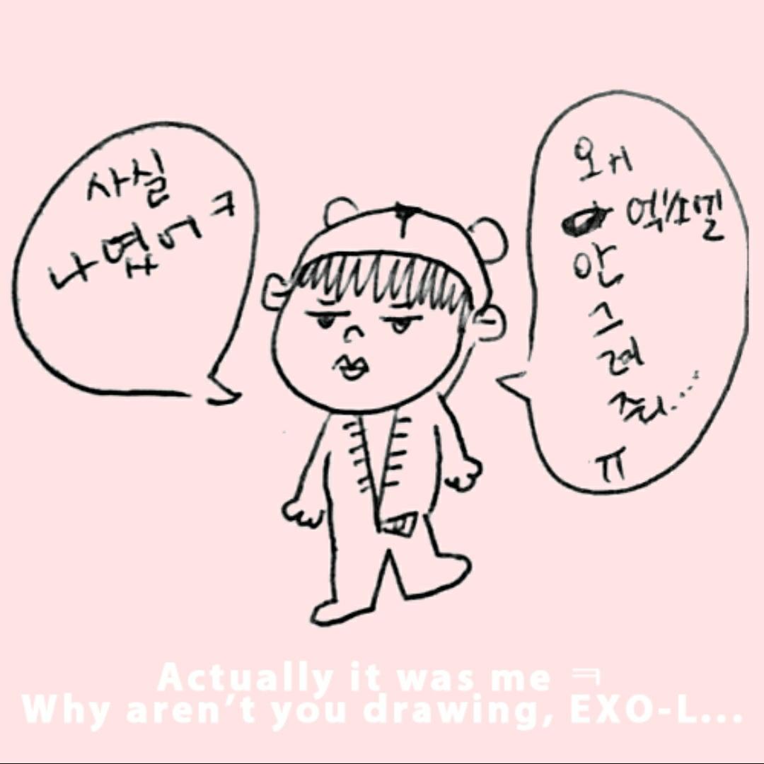 zkdef94's tweet photo. his doodles are too cute for this world https://t.co/NF1Xlqdd0N