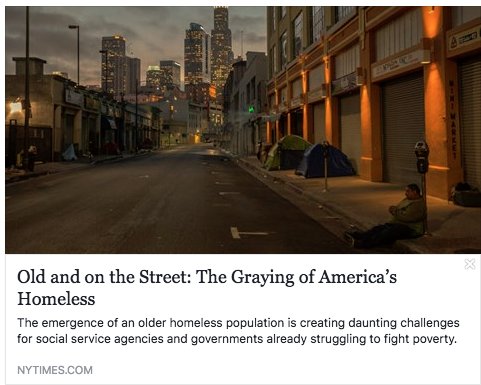 Adults aged 50 &amp; over make up 31% of the homeless population, a 20% increase since 2007. @thelordsplace has special programs for our older clients thelordsplace.org/what-we-do/com… ow.ly/jFdt30h6RNB