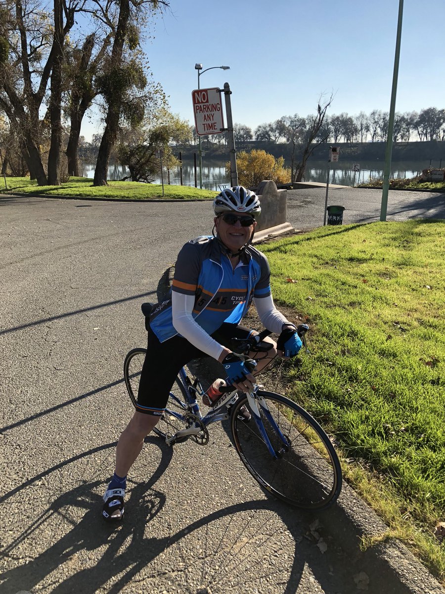 elnauman's tweet photo. Freezing in MN? Cycling in CA delta is perfect solution. Summer jersey in Dec @445CyclingTours @bikeflights #TOC17 roads @BogleWinery https://t.co/ifaPZXPTua