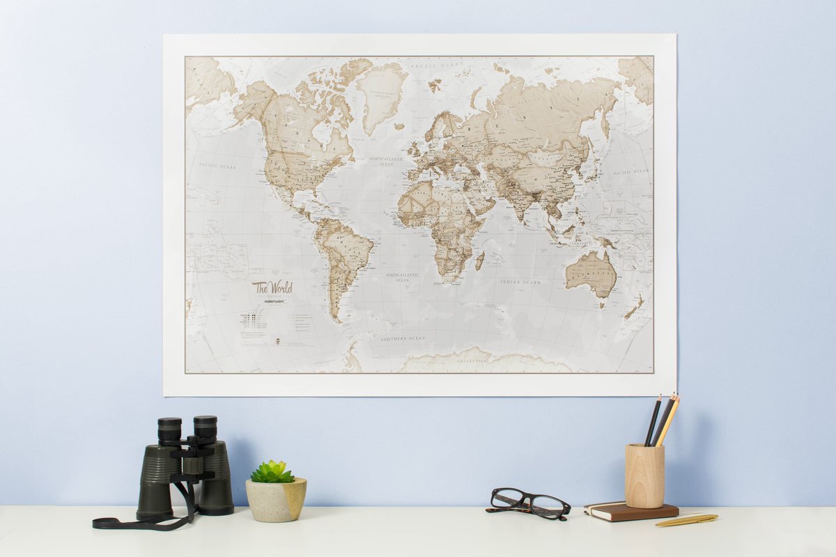 Jlowthrop's tweet image. Thinking of redecorating? Then check out the best map-themed Interiors over on my blog! feat. @mapsinter ow.ly/72dm30hmWM3 #scratchmaps