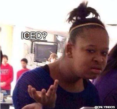 When it's -10° outside &amp; the cashier asks hot or iced...