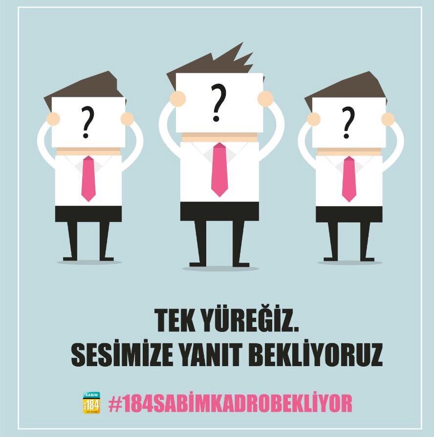 Hadi umuda yeşil ışık yak. SABİM kalbi elinde seni bekliyor #184sabimkadrobekliyor 
<a href="/tcbestepe/">T.C. Cumhurbaşkanlığı</a> <a href="/TC_Basbakan/">TC Başbakanlık</a> <a href="/saglikbakanligi/">T.C. Sağlık Bakanlığı</a>