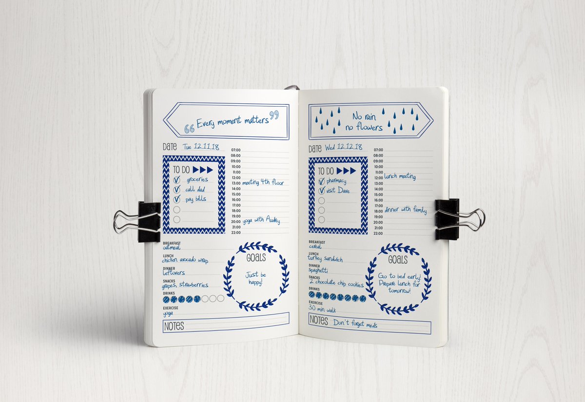 New colours for the printable bujo insert available now! #bujo #bulletjournal etsy.com/shop/HayahDesi…