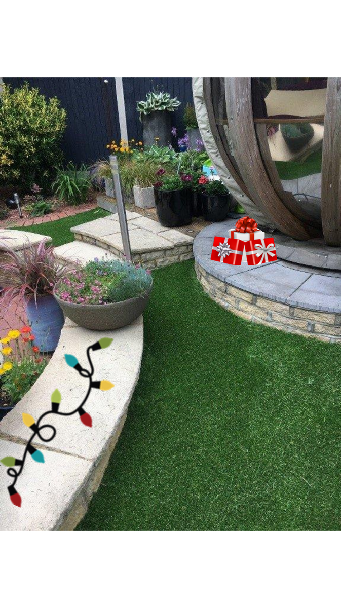 We can create and install unique designs to landscapes of all shapes and sizes and are equally adept at rejuvenating even the simplest of outdoor spaces. #artificialgrass #patio #DeckYourHalls #Christmas2017 #festiveseason #Garden #landscape #uniquegarden #houseandhome