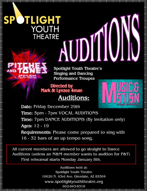 SYT_AZ's tweet photo. UPCOMING P&amp;T and M&amp;M Auditions! https://t.co/GyankgpUki https://t.co/goMfoiUx08