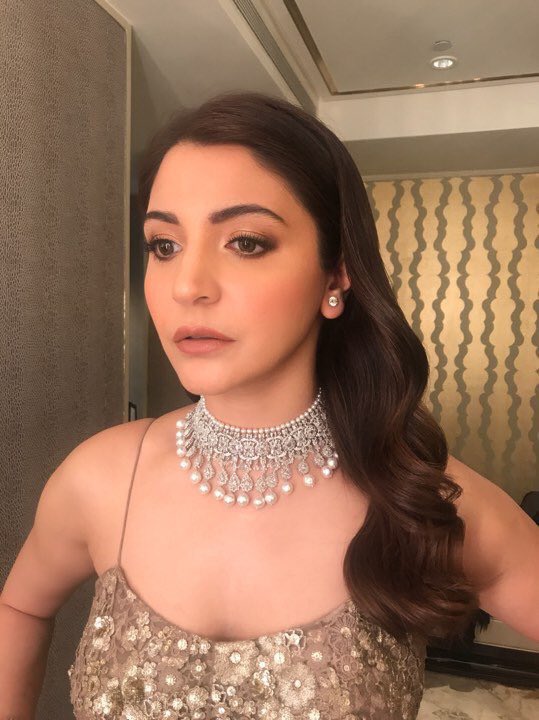 Beauty!   @AnushkaSharma  #VirushkaReception