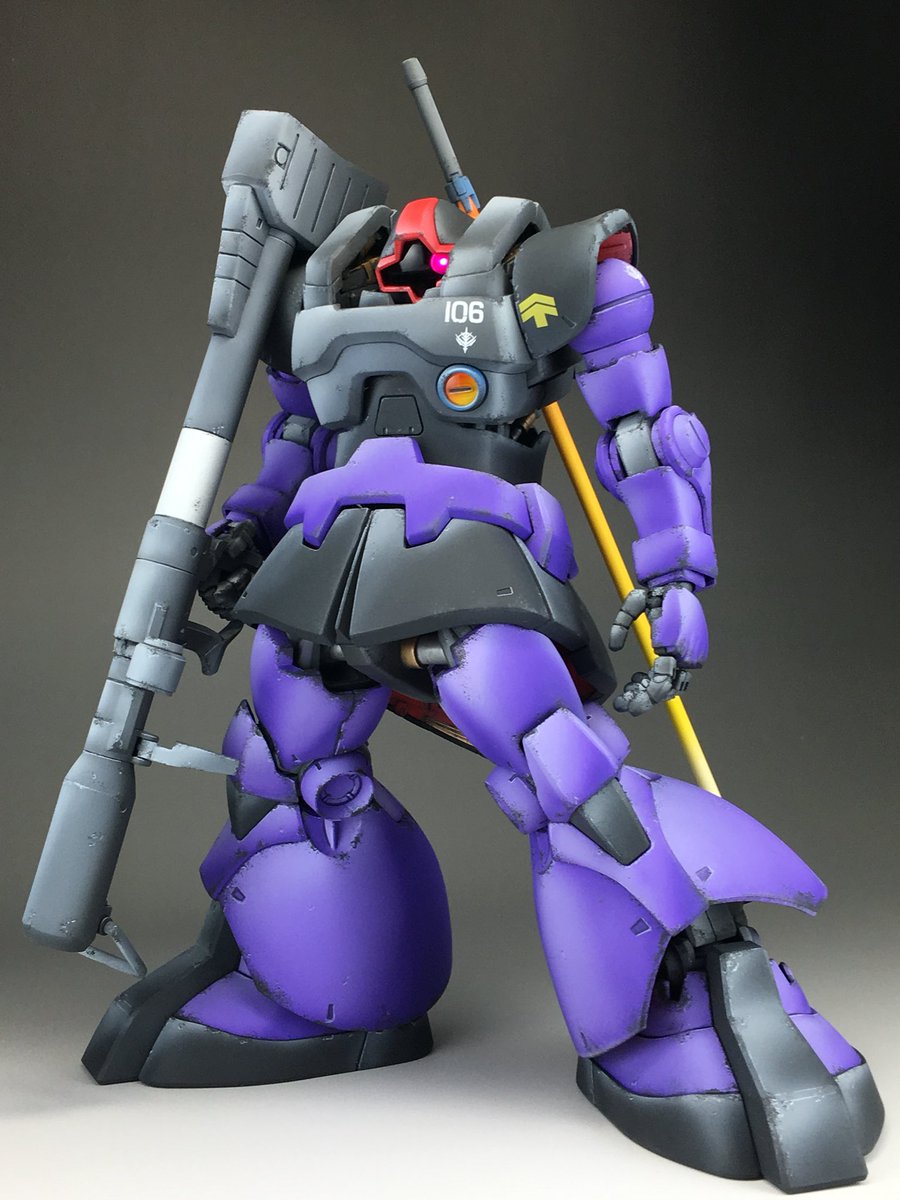 鳥山とりを On Twitter ガンダムホビーライフ011号 マイベストマスターグレード特集に参加したドムです フレームのタイミングを大きく変えてプロポーションを変更する試みで 外装はほとんど弄っていません カラモジュ的グラデ塗装で仕上げました やっぱmgドムは