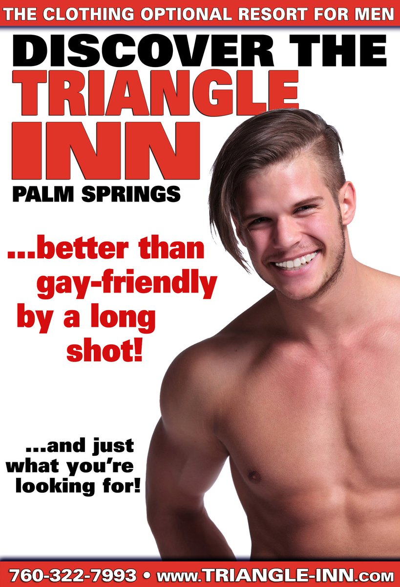 MichaelCGreen's tweet photo. ^MG Way better than Gay Friendly! #TriangleInnPalmSprings #NakedPoolParty #ilovegaypalmsprings #loseyourwinterwhite @TriangleInnPS https://t.co/EPNpwUtzA5 https://t.co/tfX6wVjzrG