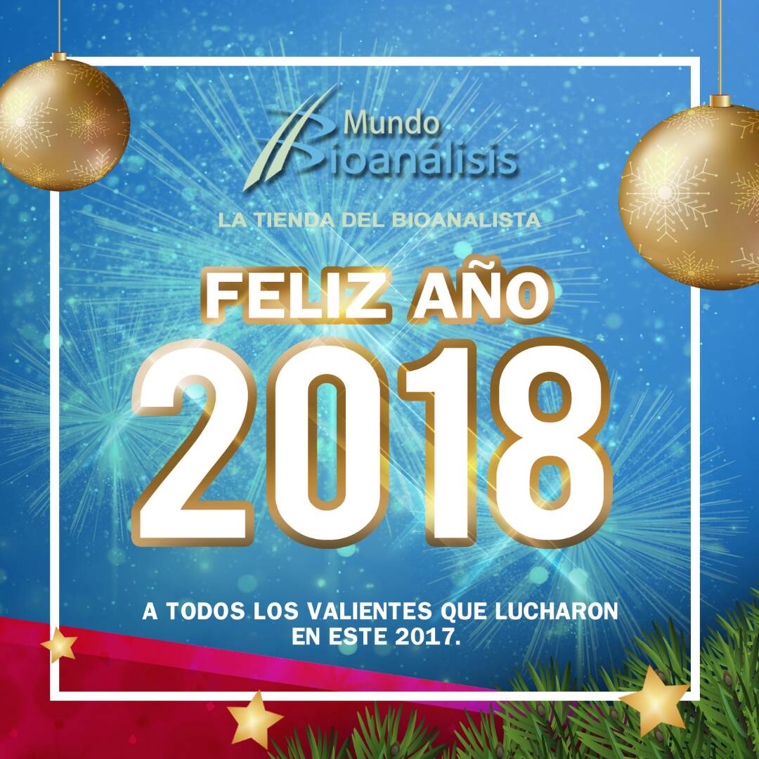 MBioanalisis's tweet photo. La familia de Mundobioanalisis les desea un Feliz Año Nuevo 2018!!! #mundobioanalisis #tienda #familia #feliz #navidad #deseos #año #nuevo #2018 https://t.co/mYRKx3urU7