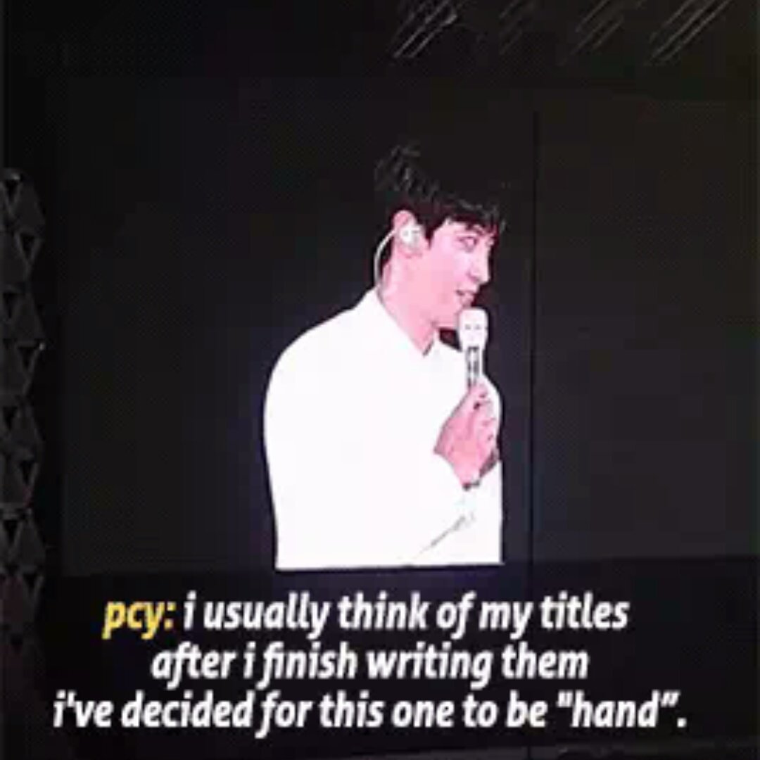 zkdef94's tweet photo. chanyeol was talking about his self-written rap and asked if they can all hold hands and jongin was the first one to reach out to him,,, i love this friendship https://t.co/QBxiGNfCnn