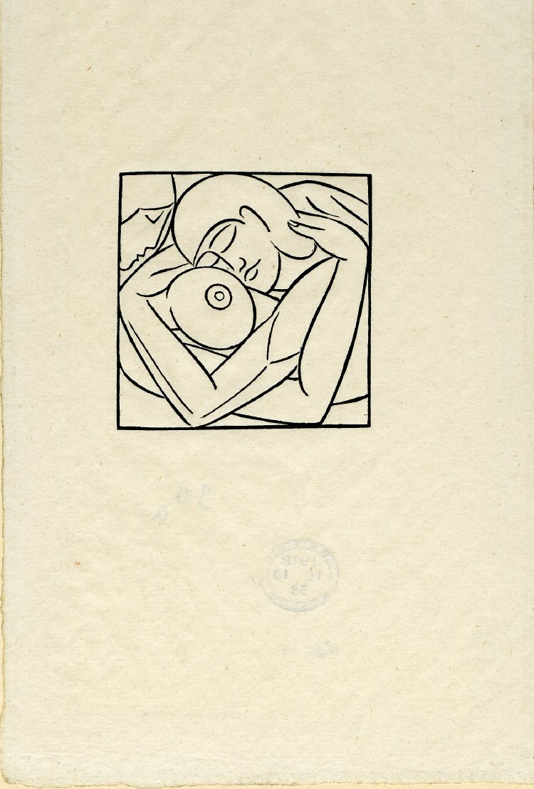 SexInHistory's tweet photo. Spirit and flesh. Nude couple embracing, half-length; proof of woodcut illustration to 'Spirit and Flesh', a poem by Ananda K Coomaraswamy. Eric Gill. 1917  #sex #art #history #nude #erotic https://t.co/tiXoJbJ3Tz