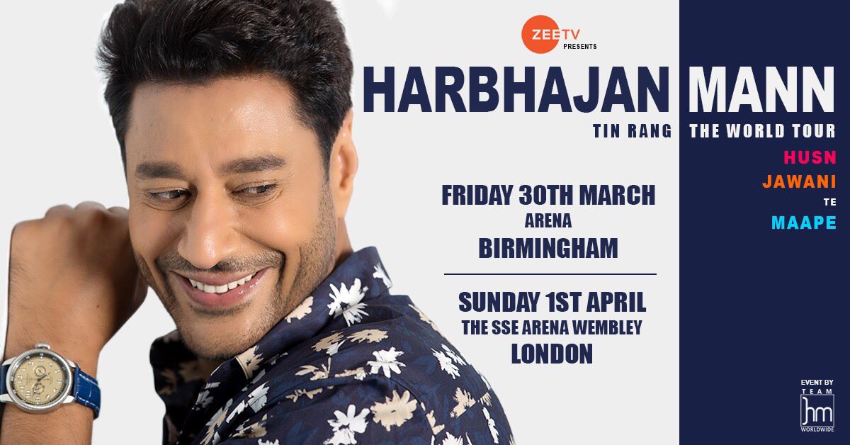 harbhajanmann's tweet photo. Experience “Tin Rang” unfold, UK 2018. https://t.co/NsnRLUZhiR