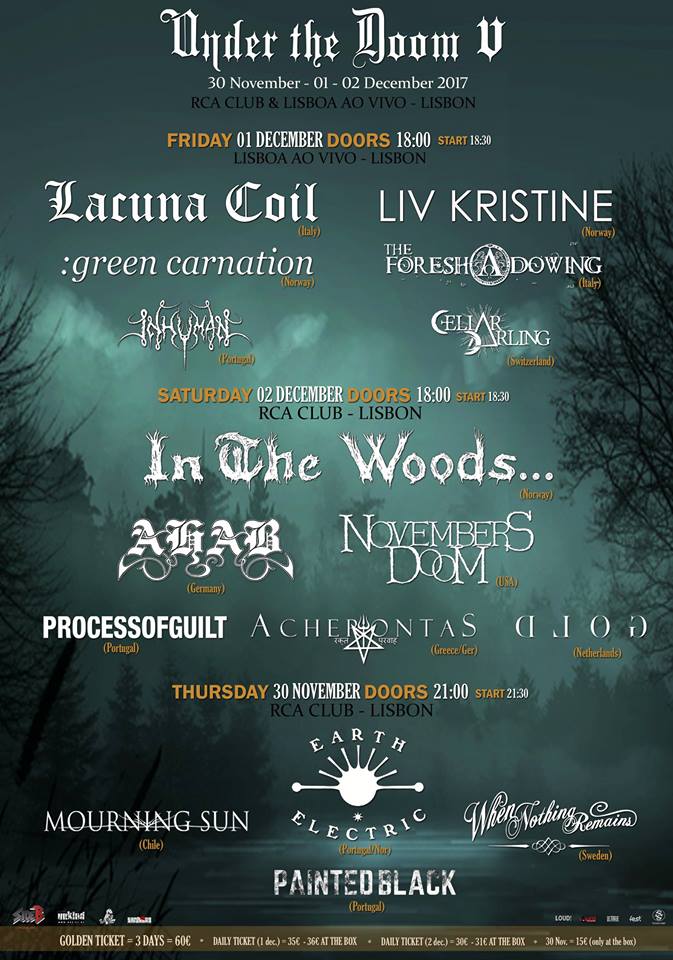 Metalitalia's tweet photo. #ACHERONTAS #AHAB #GOLD #GREENCARNATION #INTHEWOODS #LACUNACOIL #LIVKRISTINE #NOVEMBERSDOOM #PROCESSOFGUILT #THEFORESHADOWING - ... https://t.co/qBSVz2Ud0K